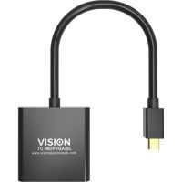 adaptador de cable vision tc-mdpvgabl mini displayport a vga