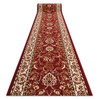 alfombra de pasillo bcf morad klasyk clasico burdeos 100 cm 100x590 cm