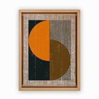 pintura decorativa lienzo lnj31875646435-4666 multicolor 46x66 cm