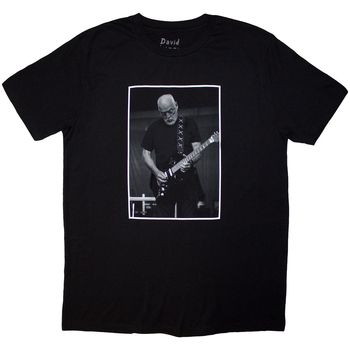David Gilmour Camiseta manga larga Luck Strange Black Cat Strat para mujer