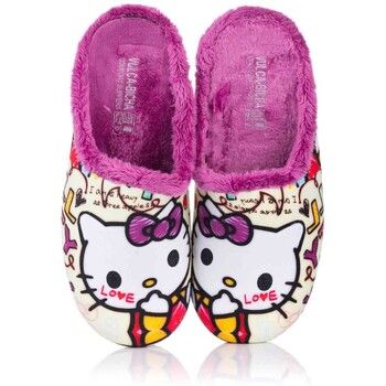 Vulca-bicha Pantuflas Zapatilla de casa - Hello Kitty para mujer
