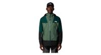 chaqueta impermeable the north face signal dryvent 2 5l verde para hombre