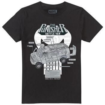 The Punisher Tops y Camisetas Battle Van Specs para mujer