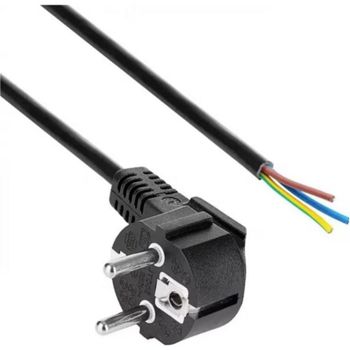 Cable de Alimentación Akyga CEE 7/7 1.5 m Negro