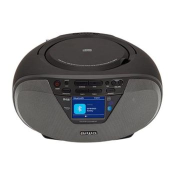 Boombox portátil Aiwa con Bluetooth, USB, Radio DAB+/FM y CD