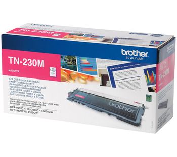 BROTHER TN230M Magenta Toner Cartridge, Magenta