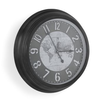 Reloj De Pared De Metal