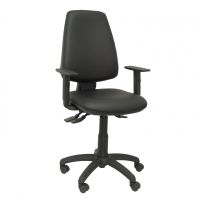 piqueras y crespo elche silla sincro similpiel negro con brazo regulable