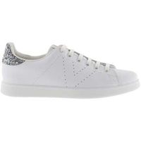 victoria zapatillas tenis piel glitter antracita para nina