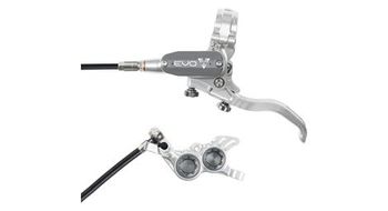 Hope tech4 gr4 freno delantero manguera estandar plata   gris