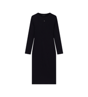 ax armani exchange para mujer xw001834af18852uc001 vestido ajustado negro m casual poliester manga larga