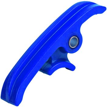 Protector cadena transmisión final Husqvarna TE 125 2T inferior Polisport azul