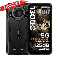 telefono resistente doogee fire 7 ultra 5g walkie talkie poc bateria de 13000 mah 32 gb de ram 824 256 gb de rom dimensity 6300 nfc