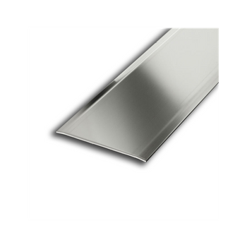 Pack 10 Unidades.transicion Aluminio Dos Alas - 56mm  56mm Anch. 3mm Alt. 2,5m Larg. Adhesivo