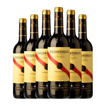 Paternina Vino Tinto Banda Roja Rioja Reserva 75 Cl 13.5% Vol. (pack De 6 Unidades)