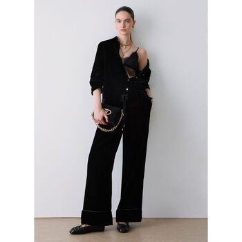 Liu Jo Pantalones Pantalones largos en terciopelo para mujer