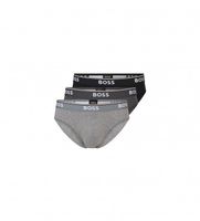 boss para hombre 50475273 pack 3 slips breve 3p gris s homewear algodon
