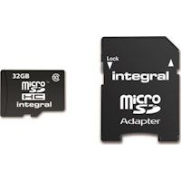 integral tarjeta de memoria 32gb microsdhc