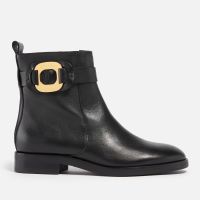 see by chloe chany leather ankle boots - uk 5