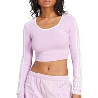 adidas blusa 3s crop para mujer