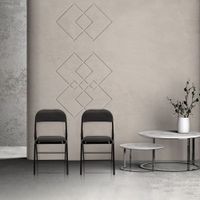 silla de piel sintetica  negro