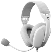 white shark sparrow auriculares al mbrico diadema usb tipo c blanco