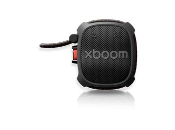 Altavoz inalámbrico - LG XBOOM ROCK , 6 W, Bluetooth, Autonomía 10h, Resistencia agua IP67, Conexión Auracast, Negro