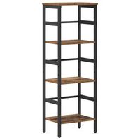 estante de libros 3 niveles 40 x 295 x 115 cm madera vieja vidaxl