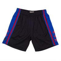 short philadelphia 76ers sixers reload swingman - mitchell  ness negro