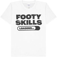 gildan tops y camisetas footy skills loading para nina