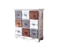 aparador decorativo con 9 cajones nadia - conforama