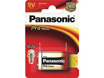 Pila - Panasonic 6 LR 61 Pro Power, Tipo 9V, 1 ud