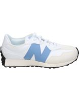 zapatillas new balance gs327sw blanco y azul cielo 36