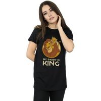 disney camiseta the lion king my daddy is king para mujer