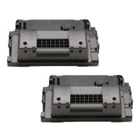 compatible multipack hp laserjet p4515n printer toner cartridges 2 pack -cc364a