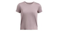 maillot de manga corta under armour launch run rosa para mujer