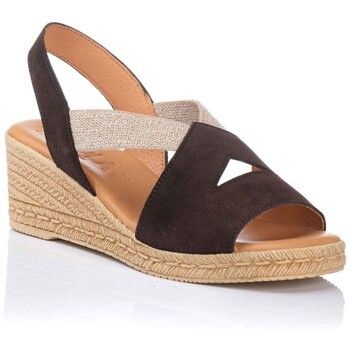 Kaola Alpargatas Sandalia con cuña - Piel para mujer