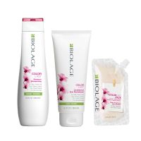 biolage colorlast colour protect shampoo conditioner and hair mask for coloured hair routine