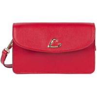 lancaster bolso bolso con solapa magnetica paris philos rojo para mujer
