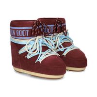 moon boot botines planos mujer - rojo talla 3638