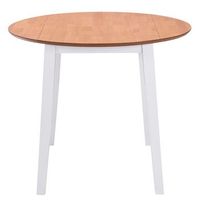 mesa de alas abatiblescomedor  mesa comedor redonda mdf blanca