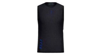Camiseta interior maap team base layer sin mangas negro