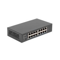 switch lanberg rsge-16 16 puertos gigabit ethernet no administrado 1u rack metal ip20
