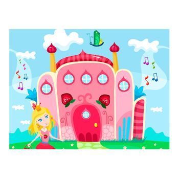 Papel Pintado 3d - Castillo (400x309 Cm)