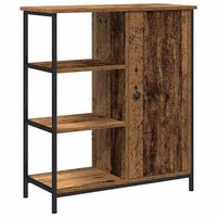 aparador madera vieja 70 x 30 x 80 cm vidaxl