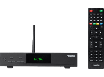 REACONDICIONADO Seminuevo Muy bueno Receptor TDT y satélite - Fonestar RDS-585WHD, Full HD, DVB-S2 (TDT2), PVR, WiFi, HDMI, RCA, USB, Negro