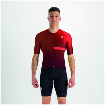 Sportful Bomber Jersey - S - Chilli Red/Cayenna Red