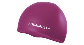 Gorro de bano de silicona aquasphere rosa