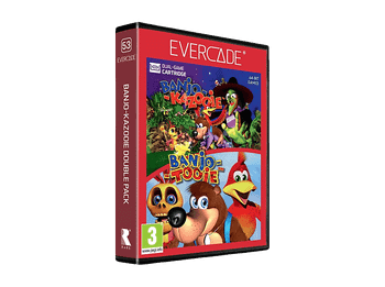 Evercade Cartucho juego retro Banjo-Kazooie Double Pack