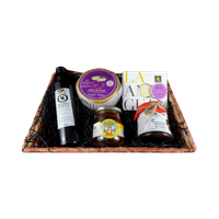 cesta gourmet caceres sin lactosa corazon extremeno r aceite quesos miel y mermelada
